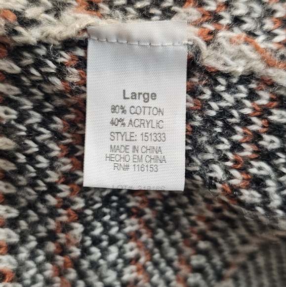 Open Front Sweater Large - Picture 3 of 9